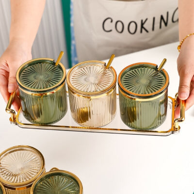 pots à épices durables et esthétiques Élixir Gourmet