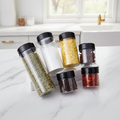 pots a epices en plastique de qualite PET alimentaire Epismart