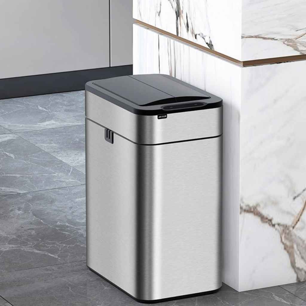 poubelle 30l couvercle hermétique anti odeurs technologie AeroShield