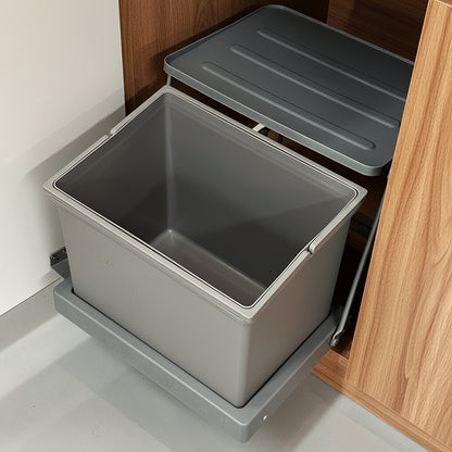 Poubelle coulissante sous evier 16L couvercle hermétique SinkMate Bin16L