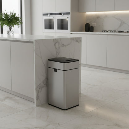 poubelle cuisine 30l acier inoxydable detection automatique AeroShield™