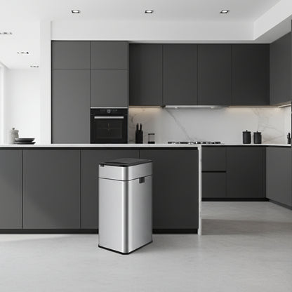poubelle cuisine 30l ouverture sans contact capteur intelligent AeroShield™
