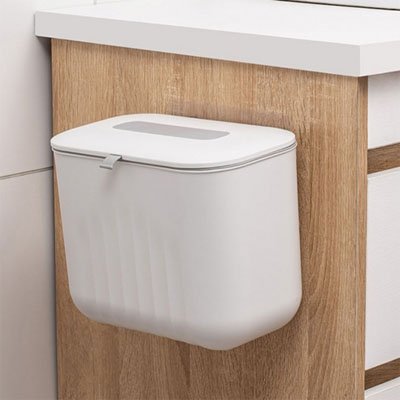 poubelle cuisine sous evier gain place compacte 7L SpaceSaver Bin