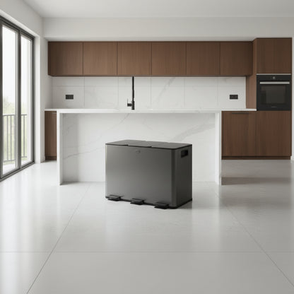 poubelle de tri cuisine organisation dechets recyclage selectif TripleSort