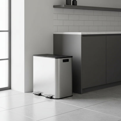 poubelle de tri selectif gain place organisee robuste Binova