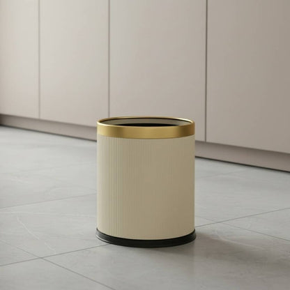 poubelle deco cuisine beige doree minimaliste NordikBin Gold