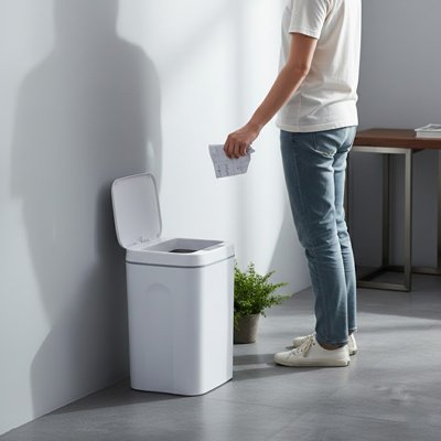 poubelle electronique cuisine hygiénique mains libres NeoSense