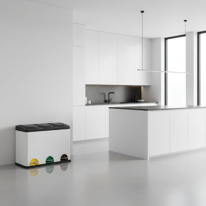poubelle pour tri selectif cuisine gain place robuste TriHarmony