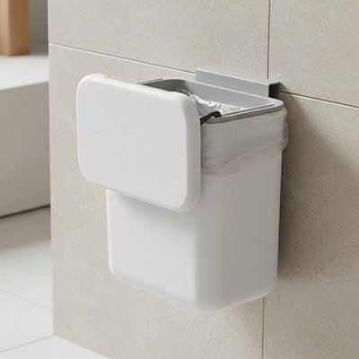 poubelle sous évier compacte cuisine gain espace Fixora Bin 7L