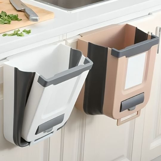 poubelle sous evier compacte pliable gain espace SnapBin