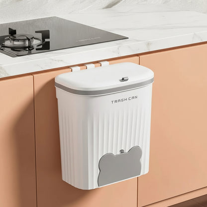 Poubelle sous evier cuisine 12L Blanc capacité optimale rangement CuisineNette