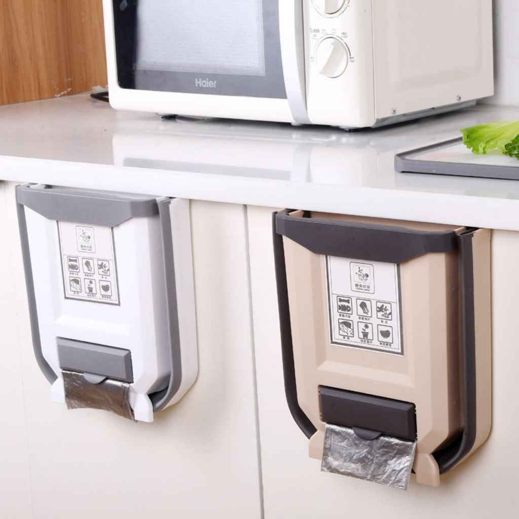 poubelle sous evier pliable ouverture large accès ergonomique SmartPlie