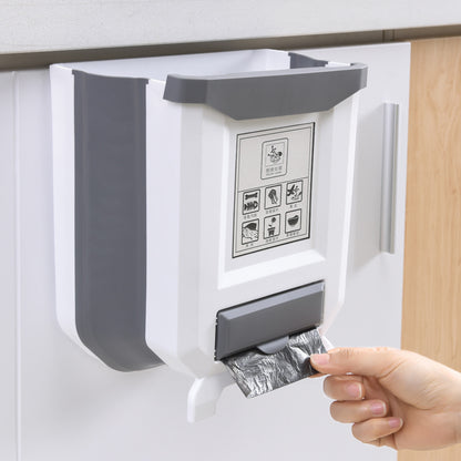 Poubelle sous evier poche sacs intégrée pratique SmartPlie