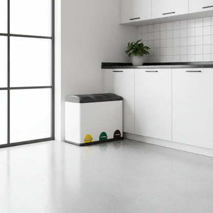 poubelle tri selectif cuisine recyclage organise gain temps TriHarmonyPlus