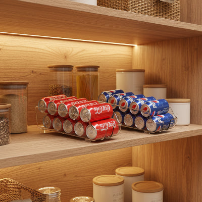 range bouteille canettes boissons pratique et design