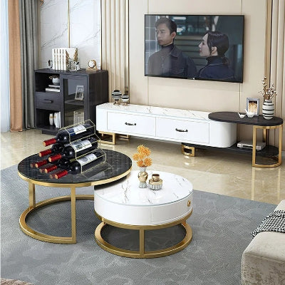 Range bouteille or premium design nid d’abeille salon