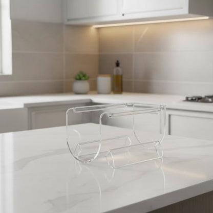 range bouteille placard transparent empilable capacité simple une bouteille