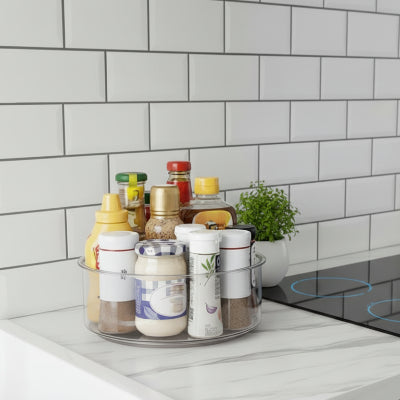 range bouteilles rotatif transparent antiderapant ClariTourn