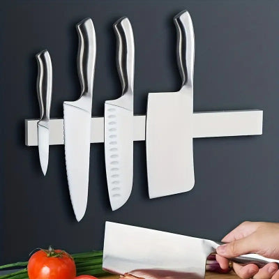 range couteaux mural magnétique rangement optimisé MagnetiChef