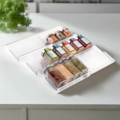 range epice pour tiroir 3 couches modulable extensible orgalayer
