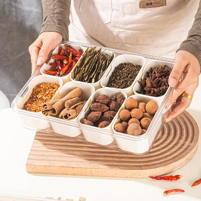 range epice tiroir compartiments visibles pratiques ergonomiques BoiteSaveur