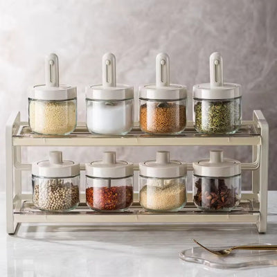 range epice verre design pour votre votre collection epices assaisina