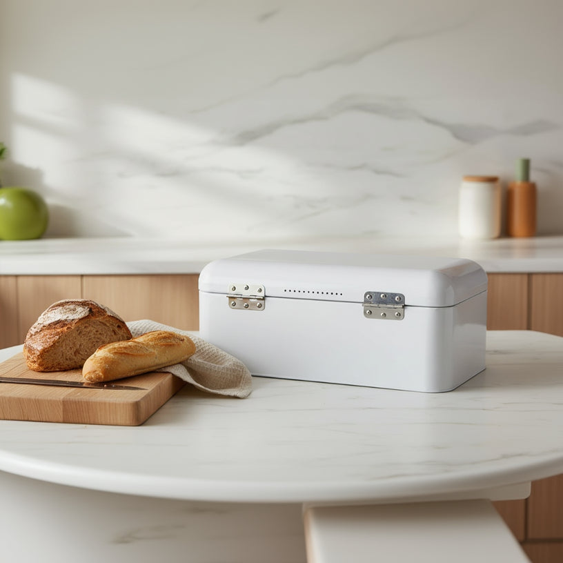 Rangement a pain blanc protection humidité lumière durable BlancLoaf