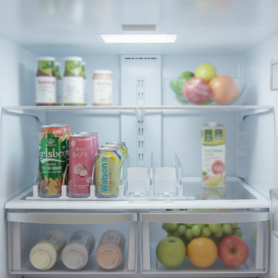 rangement bouteille frigo auto push modulable frigo rangé Solo1R