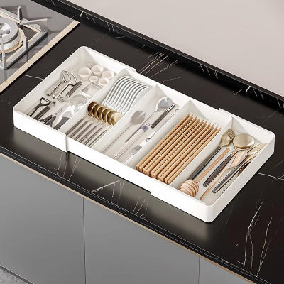 rangement couvert blanc etendu pour rangement optimal CouvertsPro