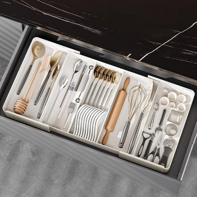 rangement couvert ustensiles accessibles tiroir ouvert CouvertsPro