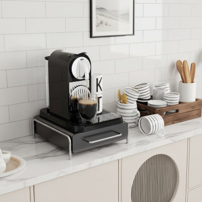 Rangement cuisine coulissant noir petit design moderne fonctionnel SignatureSlide