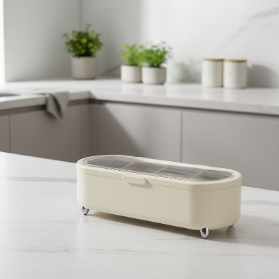 rangement des epices 4 compartiments pratiques AromaBox