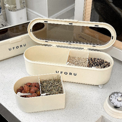 rangement des epices design compartiments amovibles AromaBox