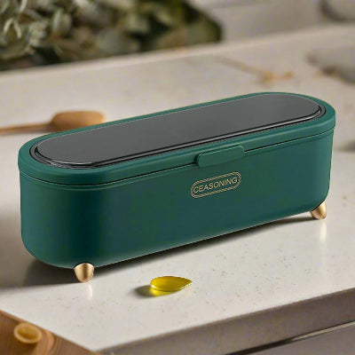 rangement des epices multi compartiments AromaBox vert fonce