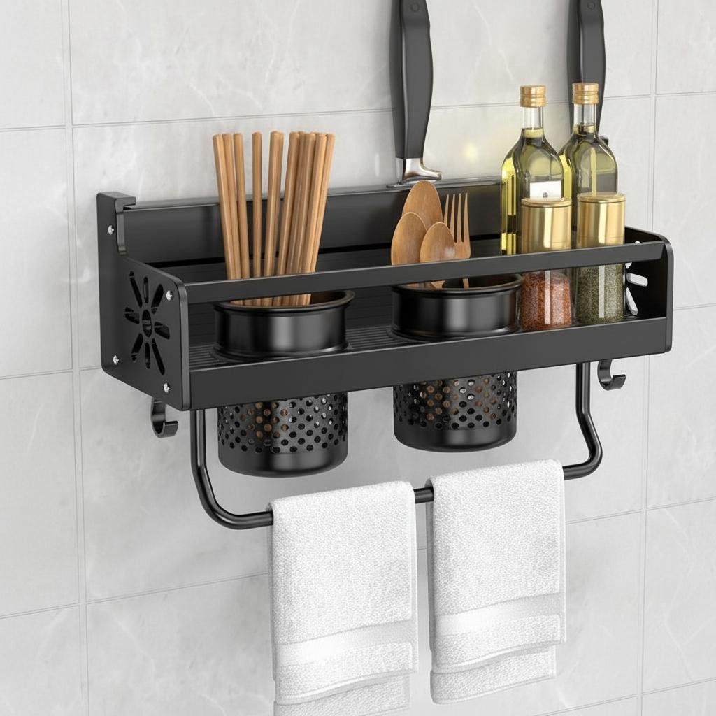 rangement epice mural drainage eau stagnante cuisine MaxiHold