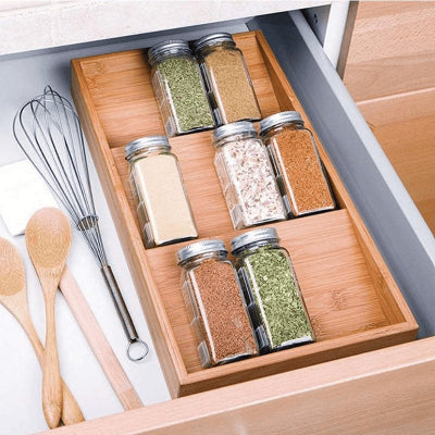 rangement epices tiroirs facile a utiliser bambouepices