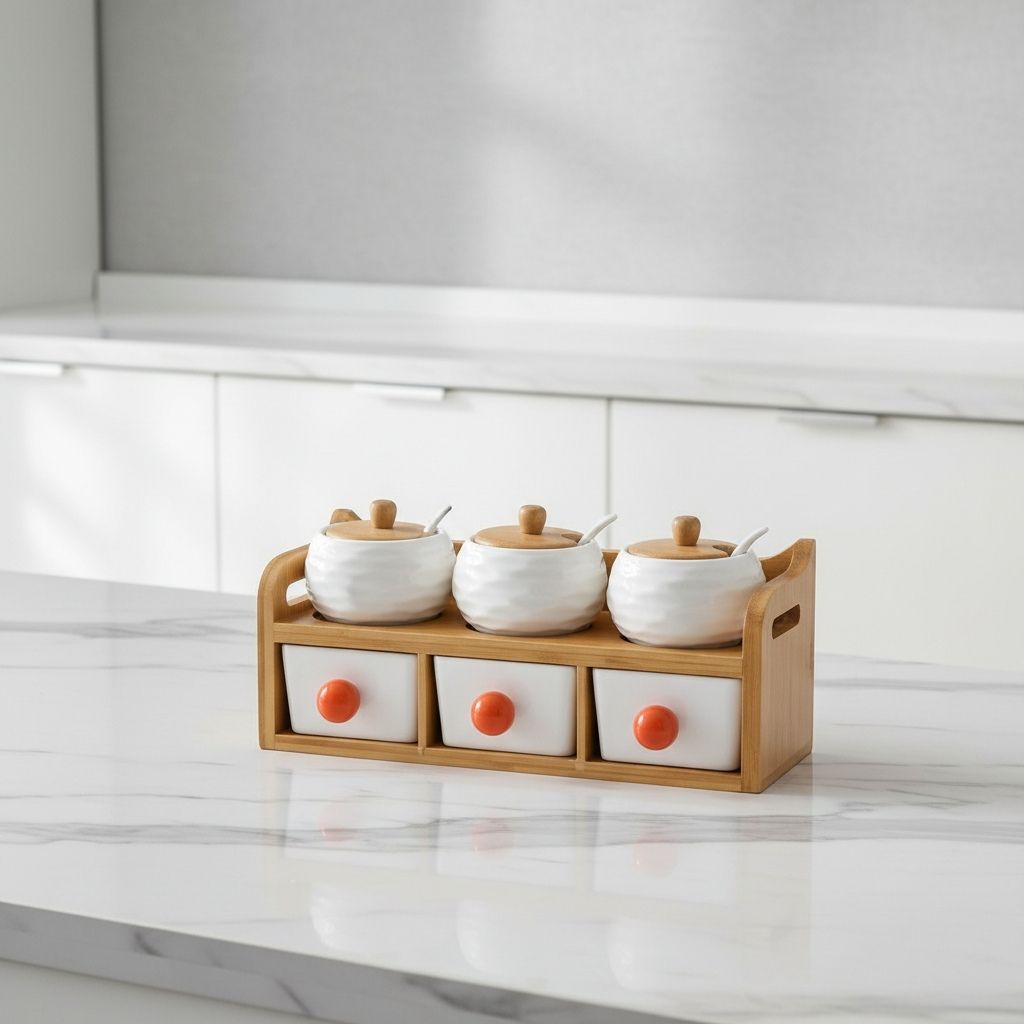 rangement pour epice organisation intuitive des premier jour Aroma Ceramique