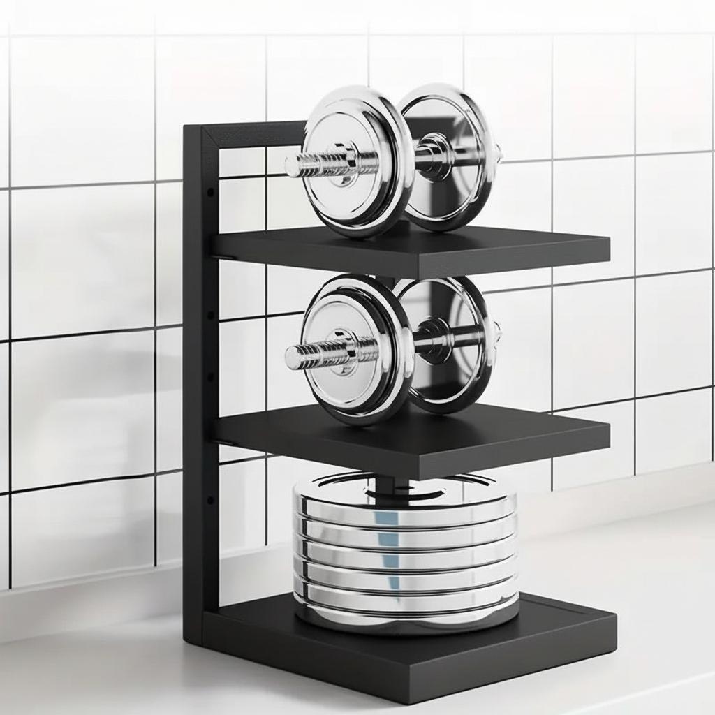 Rangement sous évier acier carbone épaissi 20 kg ChefStack Elite