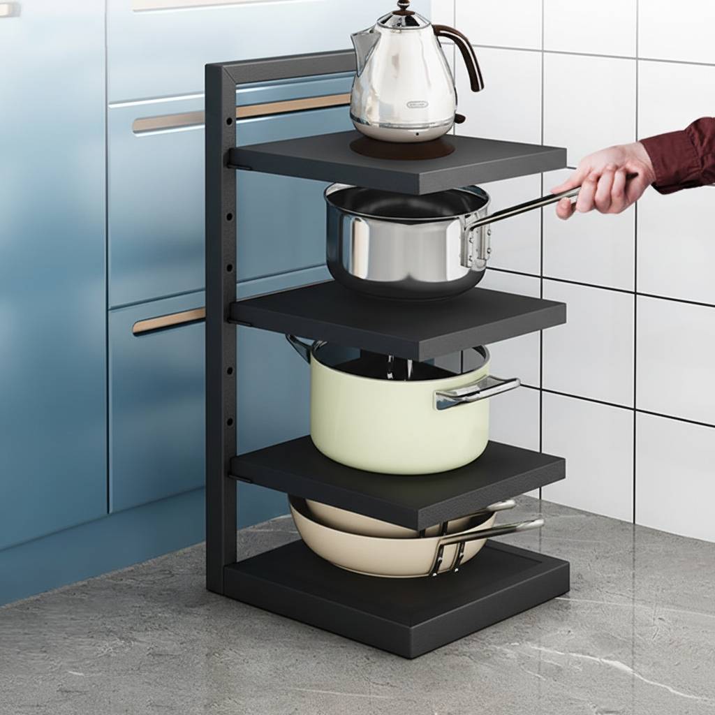 Rangement sous évier casseroles séparées accès immédiat ChefStack Elite