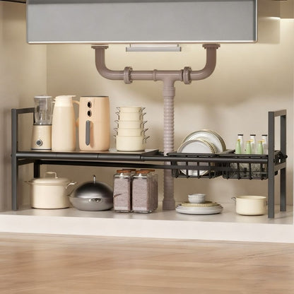 Rangement sous évier cuisine petit espace simple niveau SinkMaster