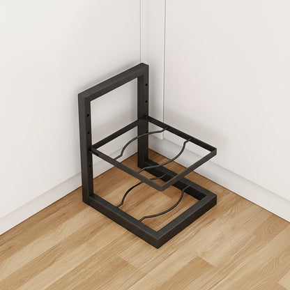 rangement sous evier étagère casseroles réglable modulable 2 niveaux PanOrder