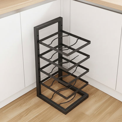 rangement sous evier étagère casseroles réglable modulable 5 niveaux PanOrder