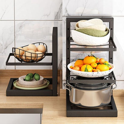 rangement sous evier organisateur casseroles réglable acier PanOrder
