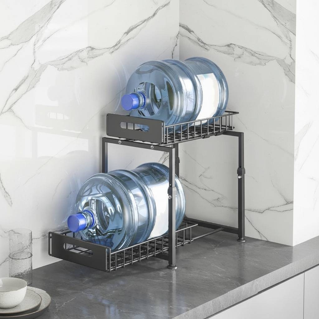 Rangement sous evier résistant rouille humidité durable Rackora