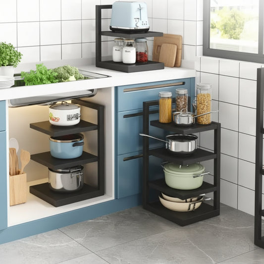 Rangement sous évier ustensiles visibles accessibles instantanément ChefStack Elite