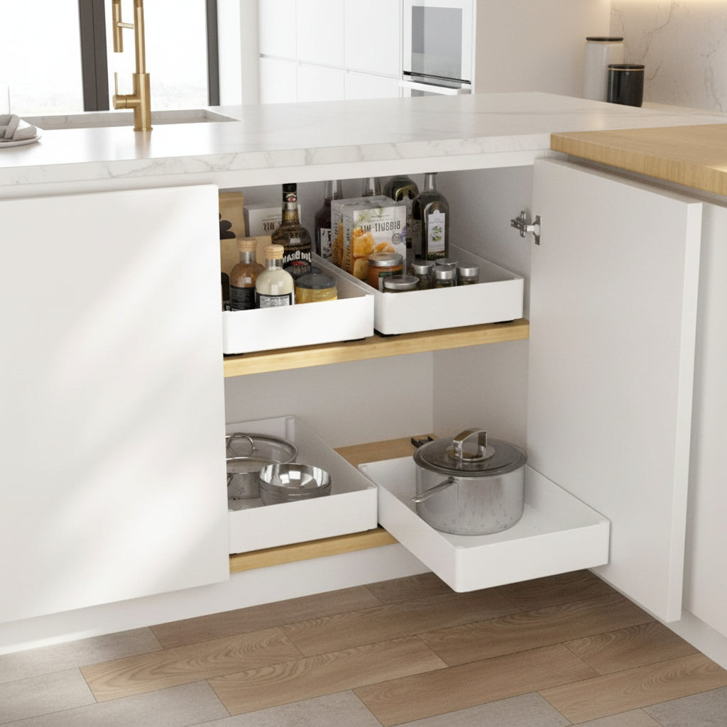 rangement tiroir epices rangement condiments accessoires lourds cuisine FlexiDraw