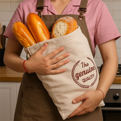 sac à pain écologique transport courses quotidiennes LinetSaveur