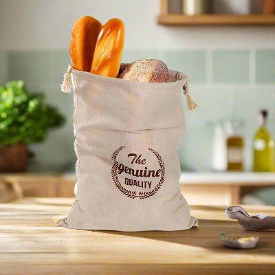 sac à pain grande capacite lin naturel lin et saveur
