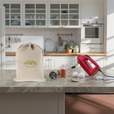 sac a pain lin naturel pour cuisine ordonnee painlin