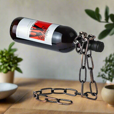 support bouteille de vin cuivre bouteille range finition cuivre bronzair